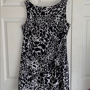 Animal print sleeveless Dress